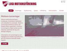 Tablet Screenshot of lugimotion.se